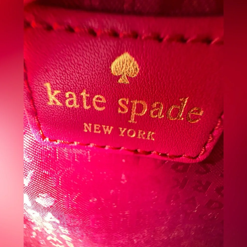 Kate Spade New York | Small ‘Cherise’ Royal Place Satchel Red Plum Leather